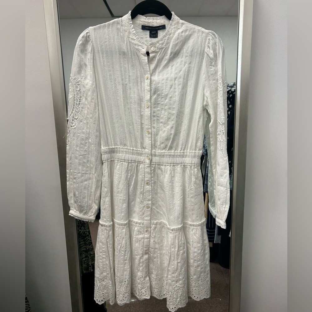 NWT French Connection White dress